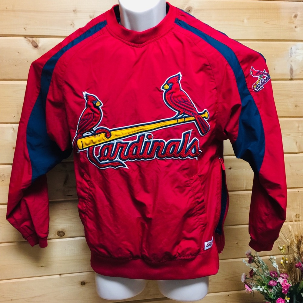 Genuine Stitches St. Louis Cardinals Track Jacket - Picture 1 of 7